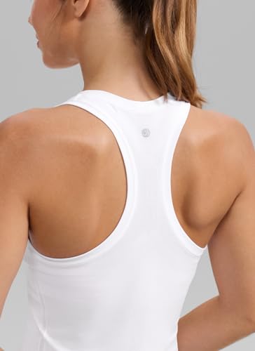 Seamless Racerback Workout Tank Top for Women - Slim Fit