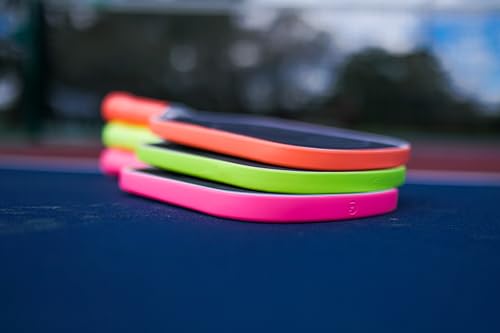 Pickleball Paddle Edge Guard Tape - Durable Protective Strip - Neon, 15mm
