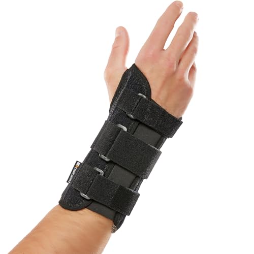 Comforband Deluxe 3-Strap Right Hand Wrist Brace S/M – Adjustable Carpal Tunnel Support