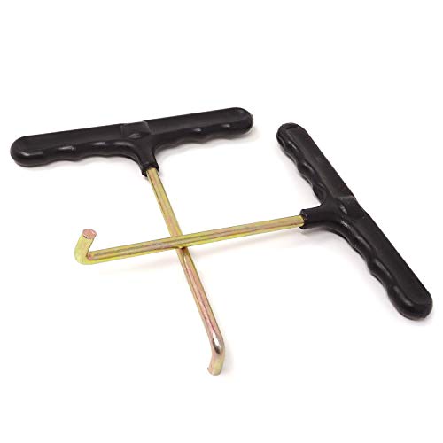 Trampoline Spring Pull Tool - Pack of 2 T-Hooks