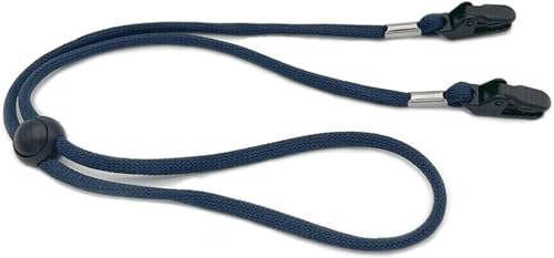 Adjustable Windproof Hat Chin Cord Clip for Travel & Fishing