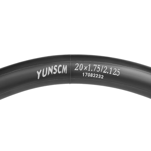 20x1.75–2.125 Inch Bike Inner Tubes 2-Piece with 48mm Schrader Valve