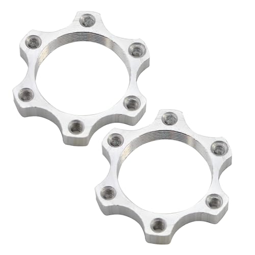 Bike Freewheel Threaded Hubs - Aluminum Alloy Disc Brake Adapter
