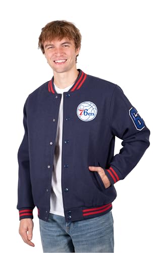 NBA Varsity Jacket - Philadelphia 76ers Large Team Color