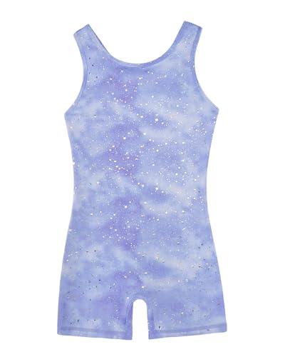 Gymnastics Leotard for Girls - Cloudburst Purple, 4-5T