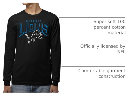 Philadelphia Eagles Long Sleeve T-Shirt - Unisex X-Large Black