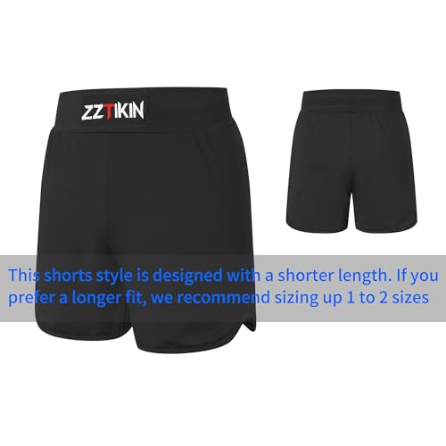 Kids Boxing MMA Fight Shorts for Training & Grappling | ZZTIKIN