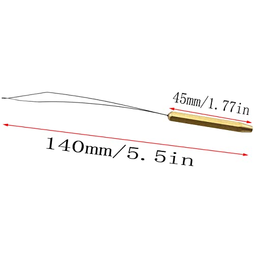 Bobbin Threader Tool - Stainless Steel Wire Pulling Hook