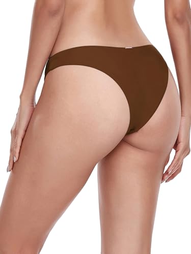 Cheeky Bikini Bottom - XX-Large / Coffee