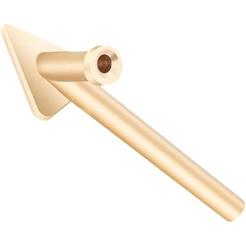 Gold Plastic Welder Soldering Iron Tips Triangular Copper Soldering Iron Head Replacement Tip for 80W Plastic Welding Repair Kit Parts and Accessories, Soldering Brazing Tools