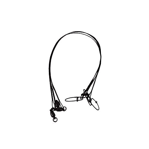 Steelon Wire-Wound Fishing Leaders, 6-inch, 30 lb Test - 3 Pack