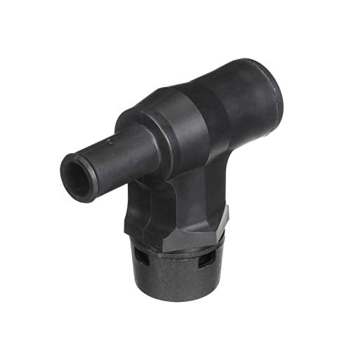 Attwood 1674-6 90° P-Trap Fuel Tank Vent Black with Black Vent Head - Standard Mount, 5/8-Inch Hose, Ethanol Compatible