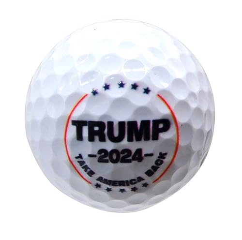 Trump 2024 Golf Ball Set - Patriotic Design, Set of 2