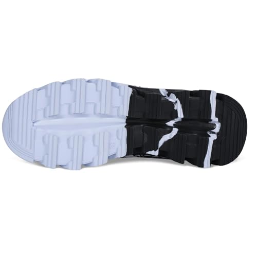 YTRXM Kids Running Sneakers White 4.5 Big Kid Lightweight Slip-On Tennis Shoes