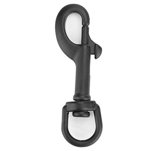 VBESTLIFE Stainless Steel Dive Clips with Swivel Eye Snap Hook 75mm for Underwater Use