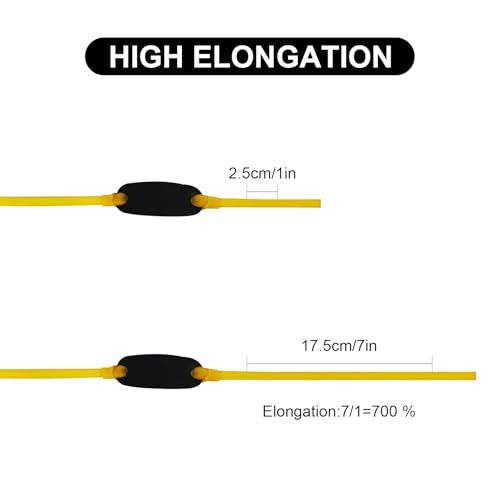 Heavy Duty Slingshot Replacement Bands - Natural Latex Rubber Tubing