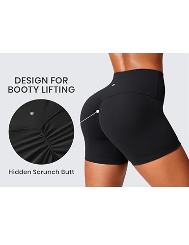 High Waist Biker Shorts 4" | Booty Scrunch, Buttery Soft