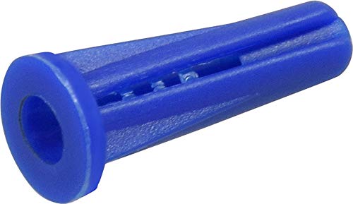 Plastic Conical Anchor - 8-10 x 7/8 Inch, 100-Pack