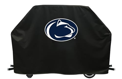 60-Inch Outdoor Grill Cover with UV Resistant Logo - Penn State
