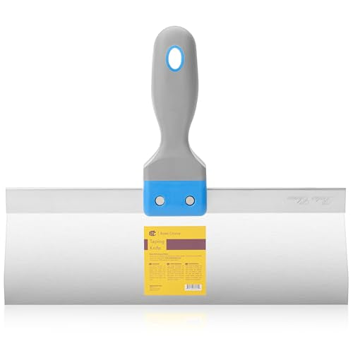 Bates- Taping Knife, 12 Inch, Stainless Steel Drywall Taping Knife