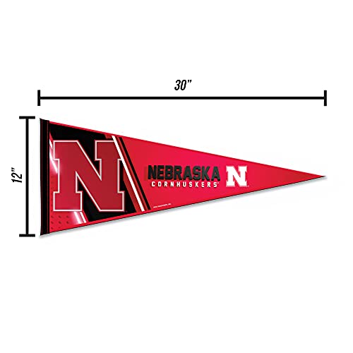 Nebraska Cornhuskers 12" x 30" Felt Wall Décor Pennant