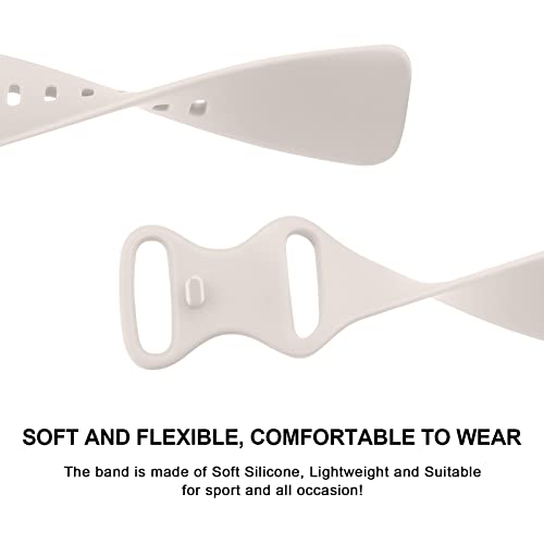 Fitbit Charge 6 / 5 Replacement Bands - Starlight Small