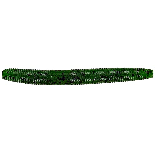 3" Slim Senko Fishing Lure - Fading Watermelon Black Flake (10 Pack)