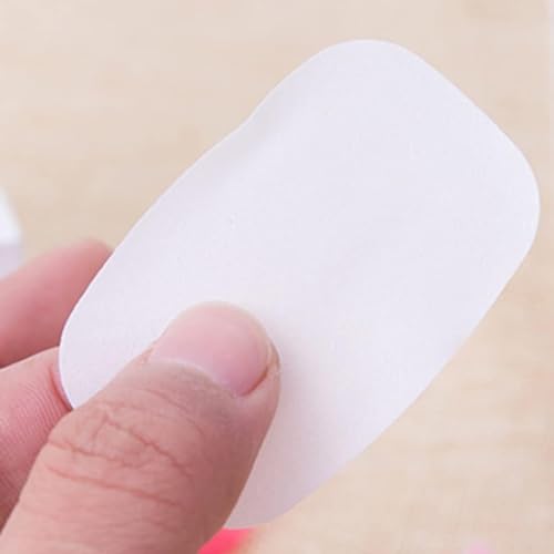 Colorful Disposable Soap Paper - 5 Boxes of 500 Sheets Each