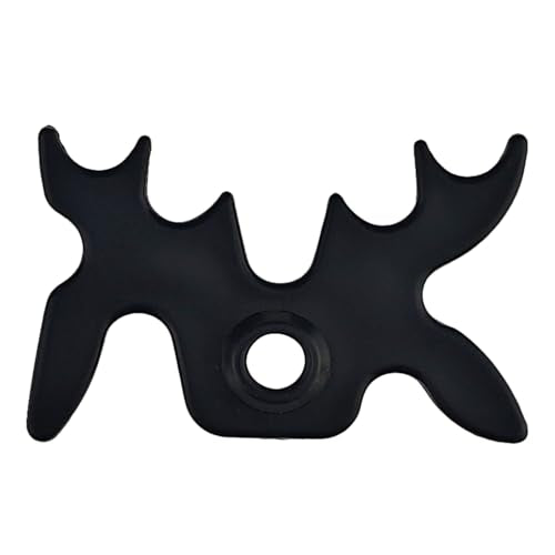 Moosehead Pool Cue Bridge Head - 9 Angle Plastic Billiard Rest - 1 Pack
