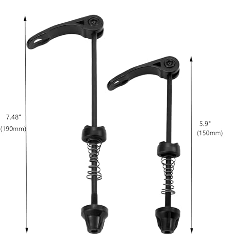 Quick Release Skewer Set for Road & Mountain Bikes - Front & Rear