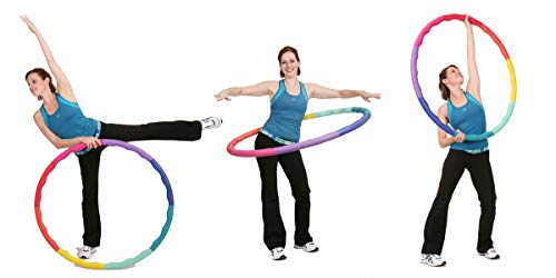 Weighted Hula Hoop - 5.3lb Large with Wavy Ridges