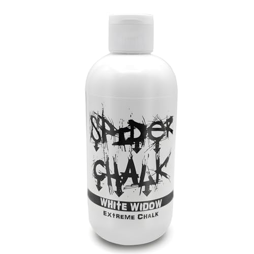 Spider Chalk 8oz Liquid Chalk for Gym & Powerlifting, Dry Hands, Better Grip