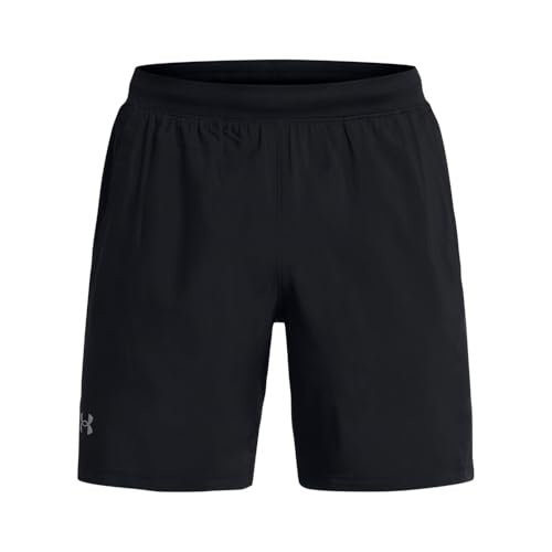 Under Armour Launch Stretch Woven 7'' Shorts X-Large Black Reflective
