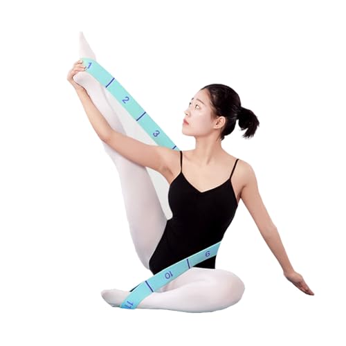 Durable 11 Loops Stretch Band for Yoga, Pilates, and Therapy - Blue
