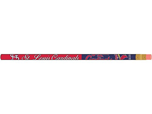 St. Louis Cardinals Pencils - 6 Pack, Team Colors