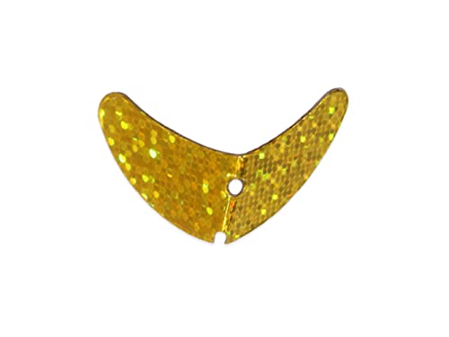 Smile Blade Lure - Hot Pink Sparkle, 5-Pack Assorted Sizes