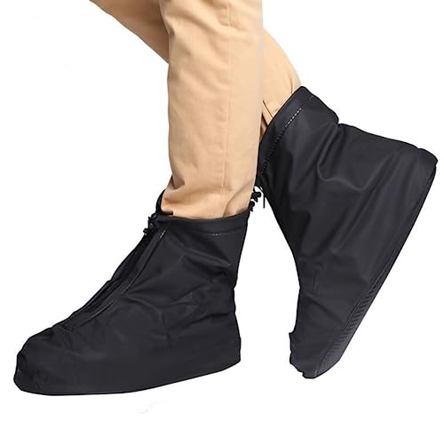Waterproof Shoe Covers - Reusable Slip Proof Overshoes, 3X-Large