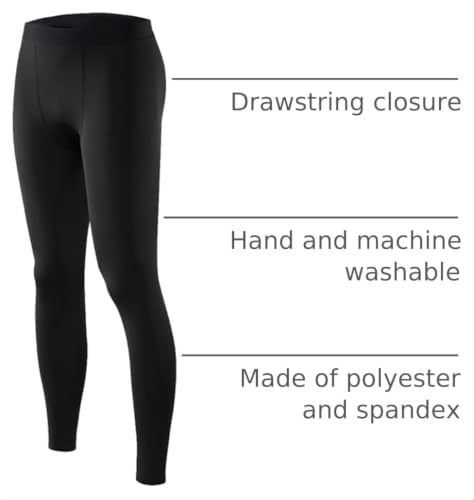 Men's Compression Pants for Running, Gym & Sports Tights