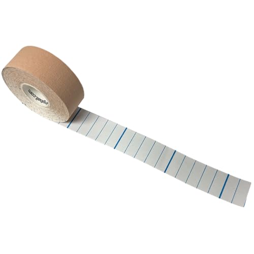 Beige Bowling Finger Tape Roll - 1" x 16.4' for Skin Protection