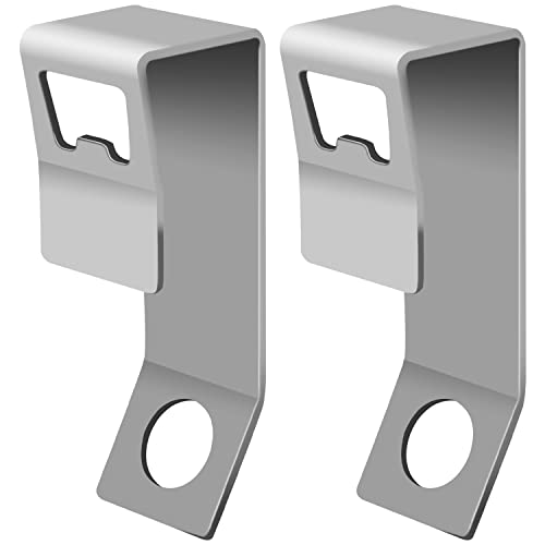 Cooler Lock Bracket 2 Pack with Portable Bottle Opener - Stainless Steel
