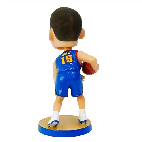 Nikola Jokic Bobblehead Action Figure - 5.3 Inch Hand-Painted Resin