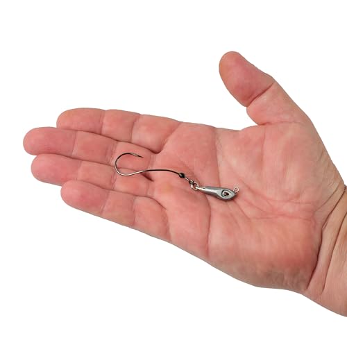 Rawler Fishing Jig - Lead, 1/4 oz, 1/0 Hook Size