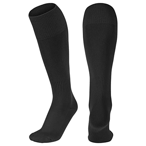 Mens Compression Athletic Socks - Large / Black - Multi Sport