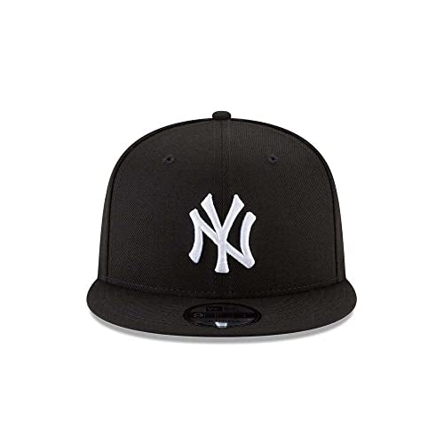 9FIFTY Snapback Cap - Black & White with Team Logo