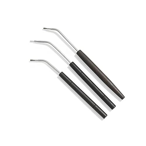 Angled Cleaning Brushes Set for Firearm Maintenance - 3 Count