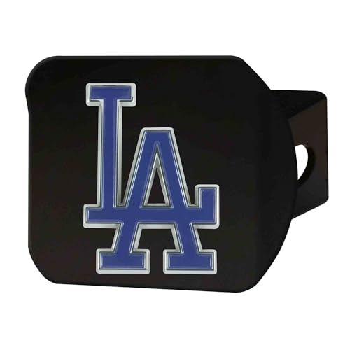 Los Angeles Dodgers 3D Hitch Cover - 3.4" x 4" - Black