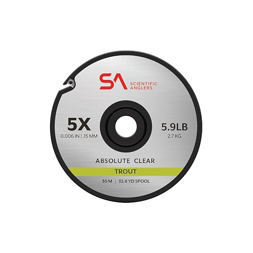 Absolute Trout Tippet 5X - 30m for Freshwater Fishing