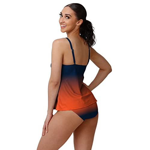 Denver Broncos Gradient Tankini Top - Officially Licensed Swimwear