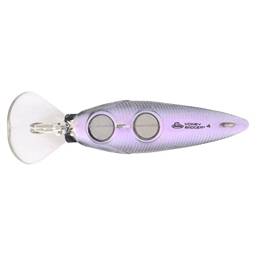 Money Badger Fishing Hard Bait - Black Silver, 2.1in (1/4 oz)