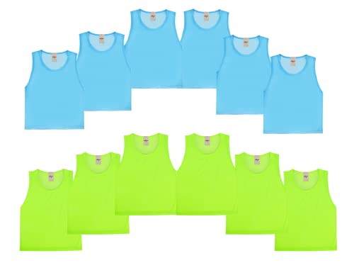 Kids Training Pinnies Vests for Basketball, Soccer, Football, Volleyball